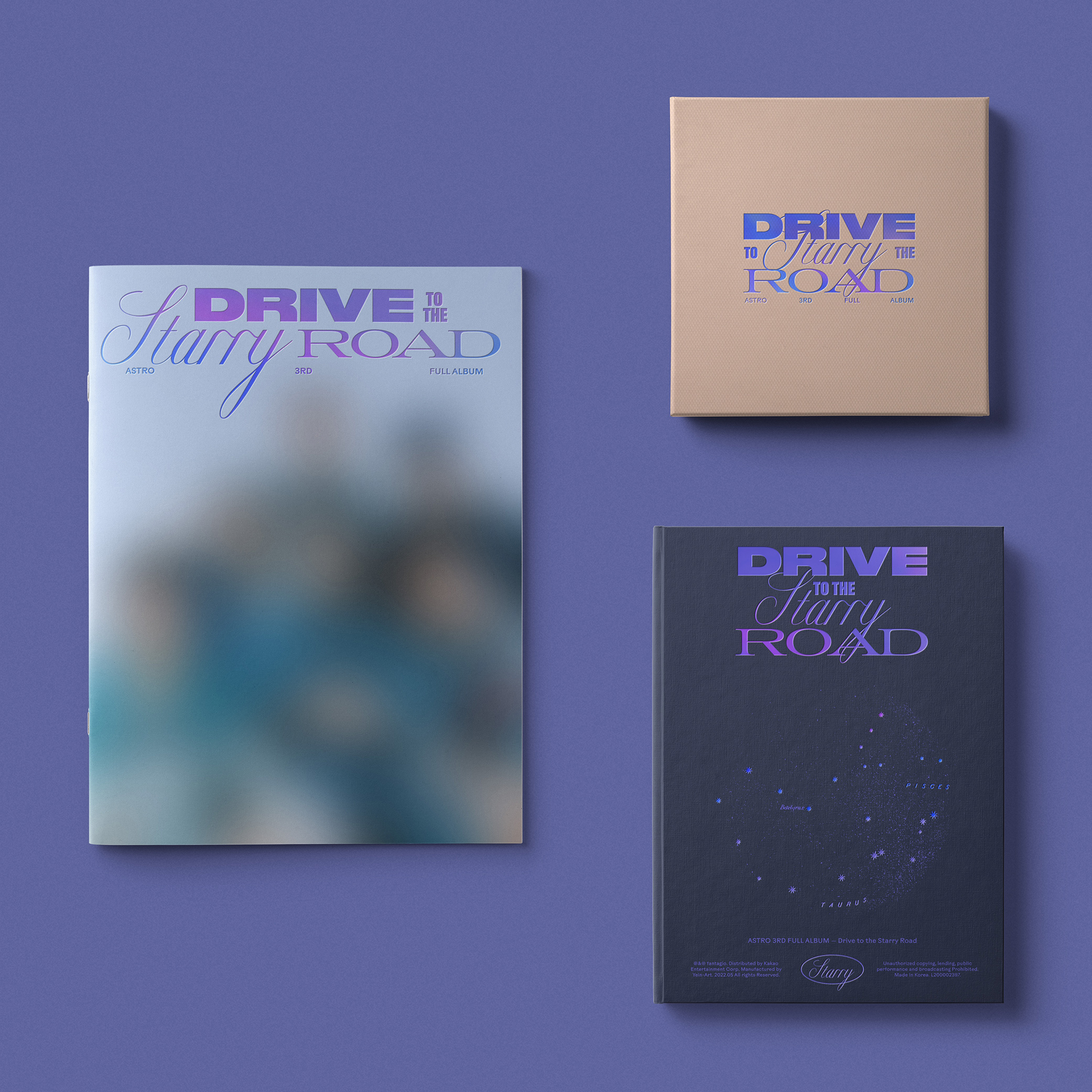 [拆卡专 基础SET 特典] ASTRO - 3RD FULL ALBUM [Drive to the Starry Road] _Calliopsis_Myung-KMJ拾光回廊