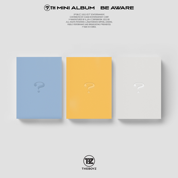 [拆卡专 *赠签售特典] THE BOYZ - Mini Album Vol.7 [BE AWARE]_金泳勋吧_YoungHoonBar