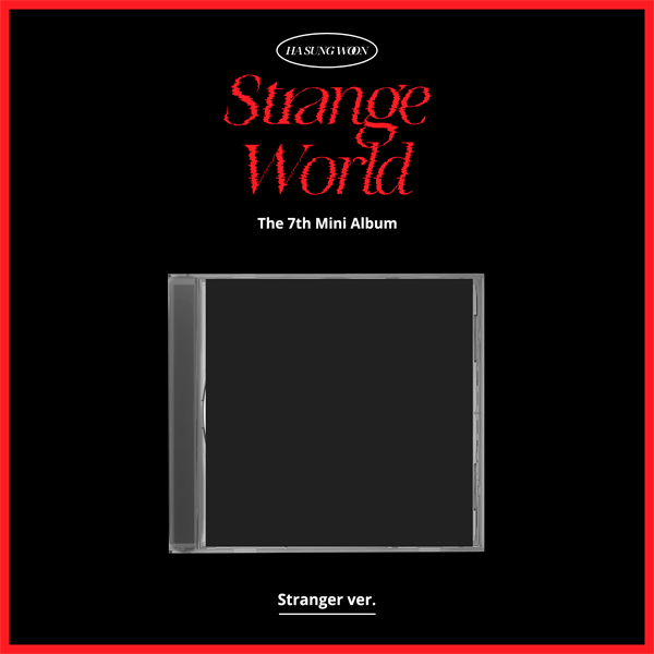 [全款 裸专][Ktown4u 独家特典 : 小卡] HA SUNG WOON - 迷你专辑 7辑 [Strange World] (Jewel Case) (Stranger ver.)_日山河氏农场菜农