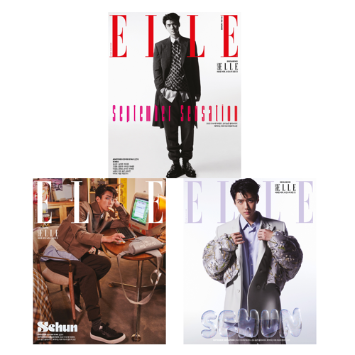 [全款] ELLE 2022.09 (封面 : SEHUN / 内页 : SEHUN)_EXO吧