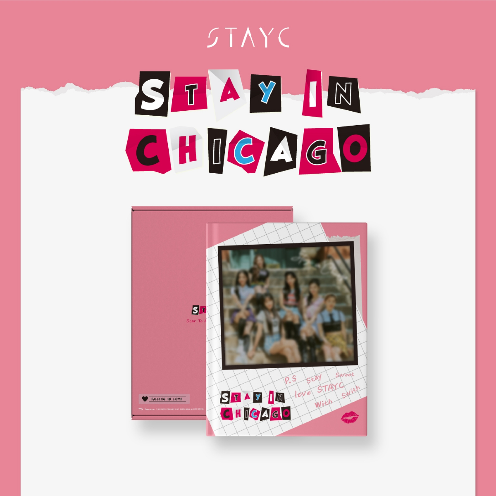 [拆卡专]  [写真集] STAYC - STAYC IN CHICAGO / 1st PHOTOBOOK_女团粉子交流站