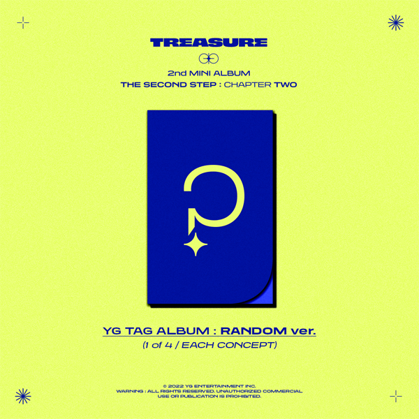 [拆卡专] TREASURE - 2nd MINI ALBUM [THE SECOND STEP : CHAPTER TWO] YG TAG ALBUM_YOSHINORI·金本芳典