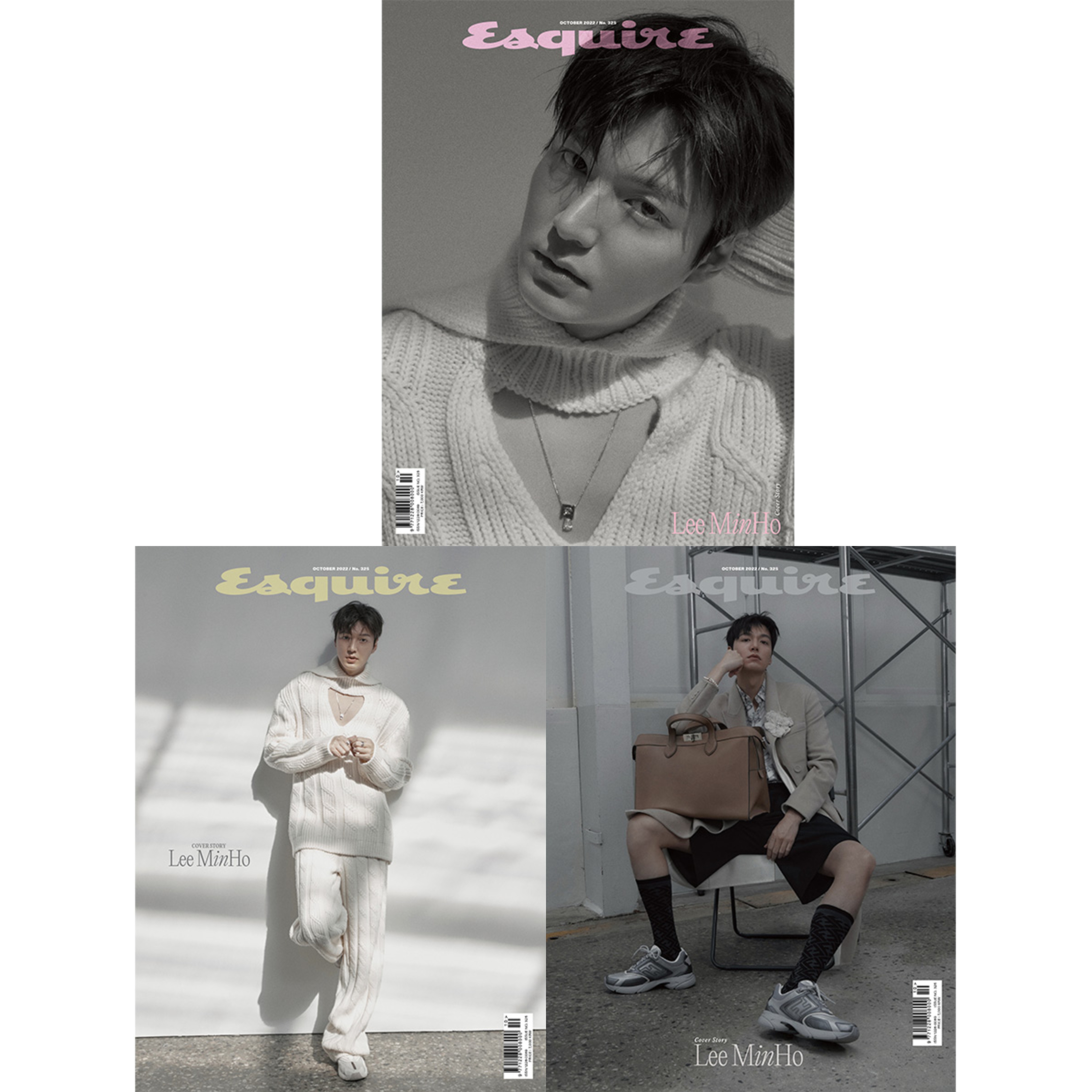 [全款] ESQUIRE 2022.10 (封面 : Lee Min Ho)_Sparkling_李敏镐中站