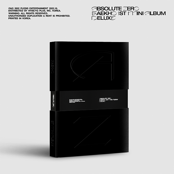 [拆卡专] [Ktown4u Special Gift] BAEKHO -  迷你1辑 [Absolute Zero] (Deluxe ver.)_姜东昊吧