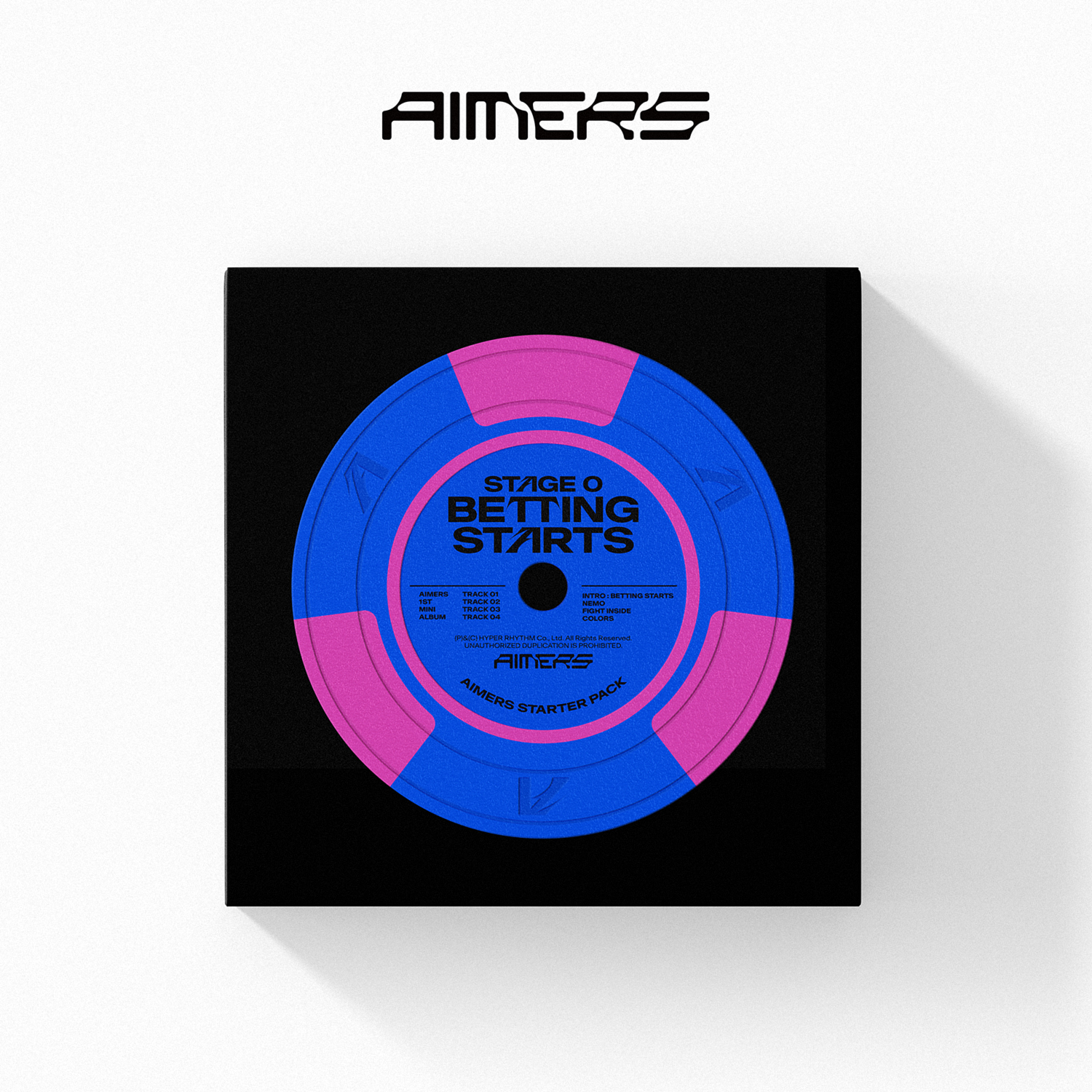 [拆卡专] AIMERS - 1st MINI ALBUM [STAGE 0. BETTING STARTS]_AIMERS中粉联合