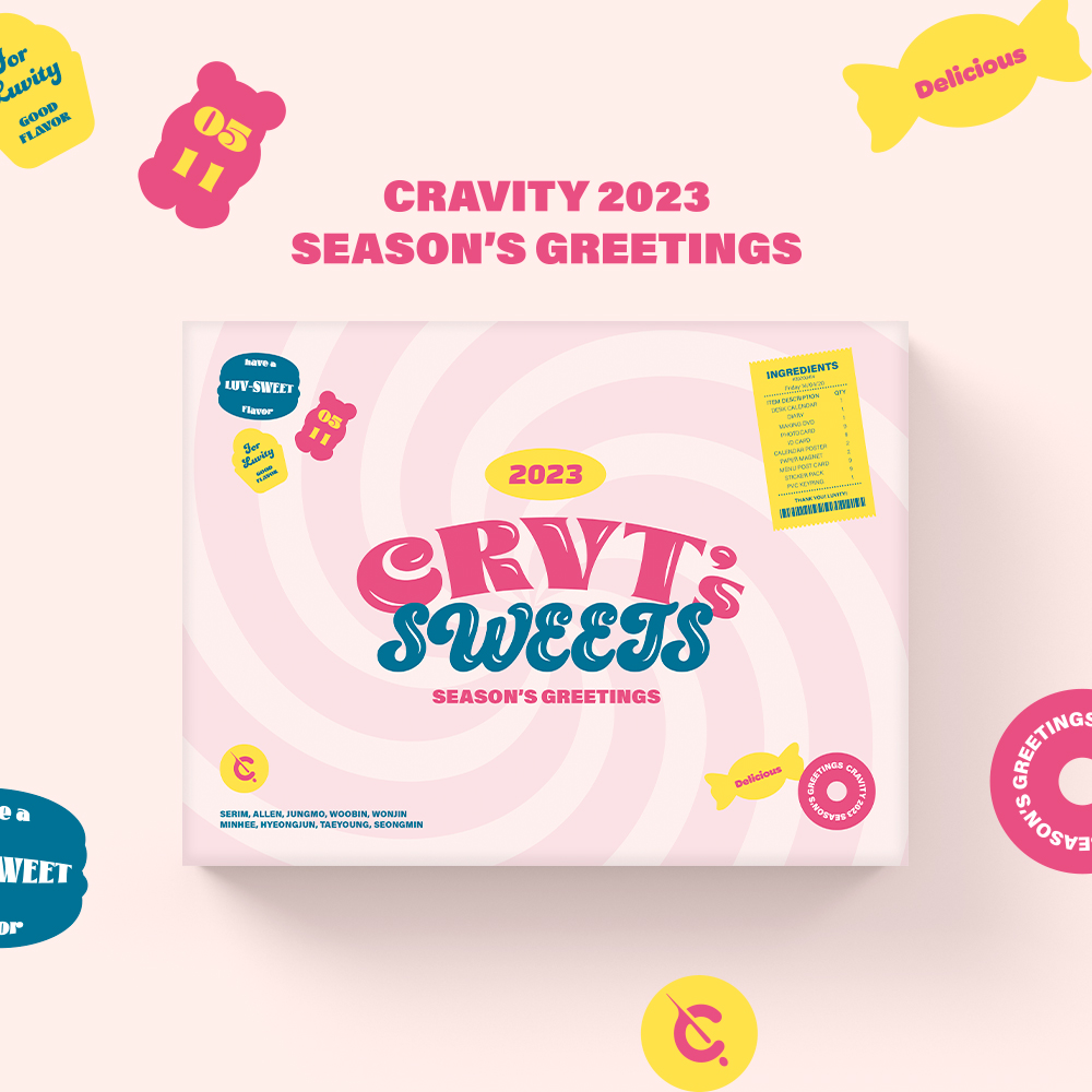 [拆卡专 (*需备注特典成员)] CRAVITY - 2023 SEASON'S GREETINGS [CRVT's SWEETS]_宋亨俊_LemonStar种植园