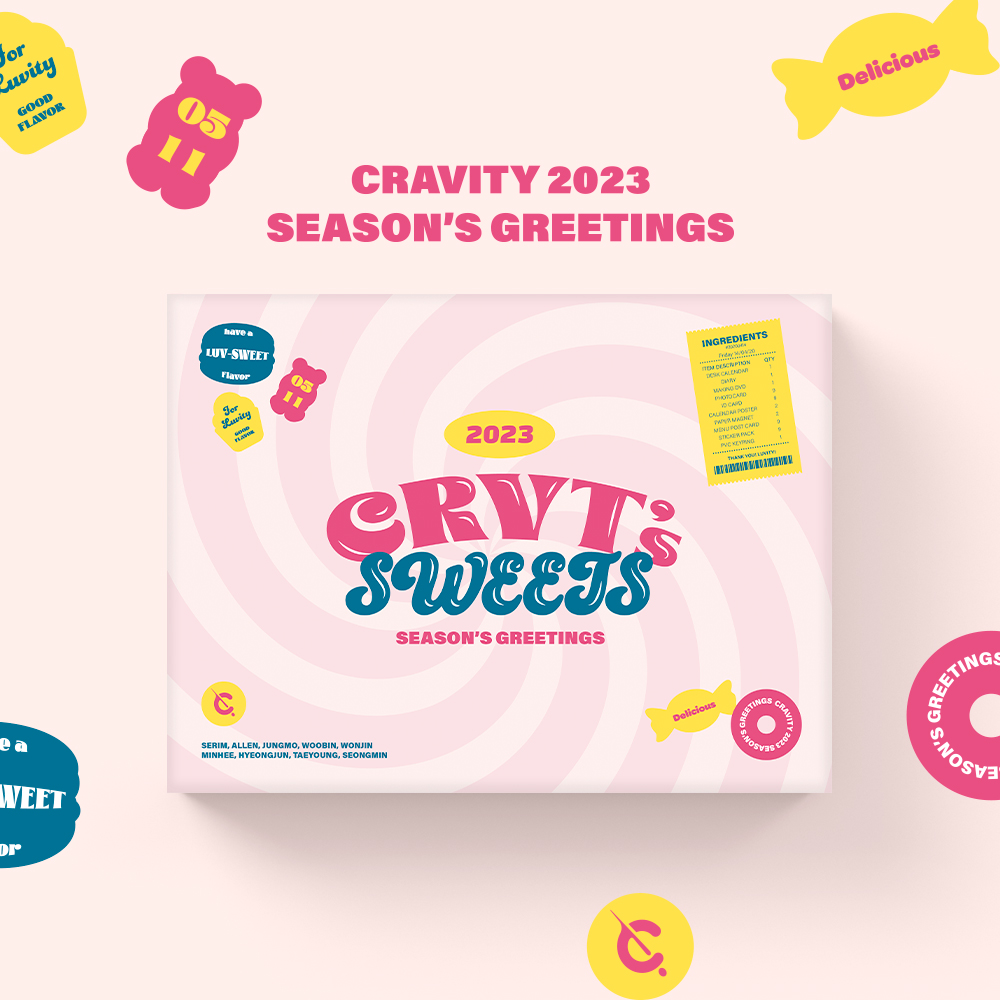 [拆卡专] CRAVITY - 2023 SEASON'S GREETINGS [CRVT's SWEETS]_For_Serim朴世琳