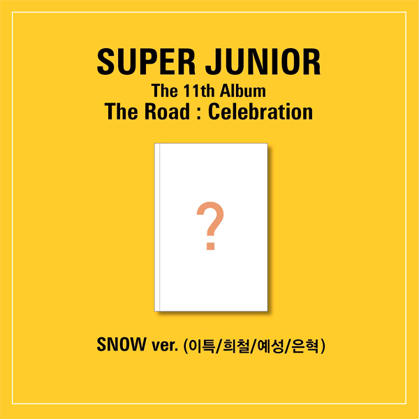 [拆卡专 (SNOW ver.) ] SUPER JUNIOR - The 11th Album Vol.2 [The Road : Celebration] (SNOW ver.) _利特吧_TeukBar