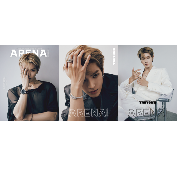 [不运回] ARENA HOMME+ 2023.01 (Cover : TAEYONG / Content : TAEYONG 14p)_李泰容吧