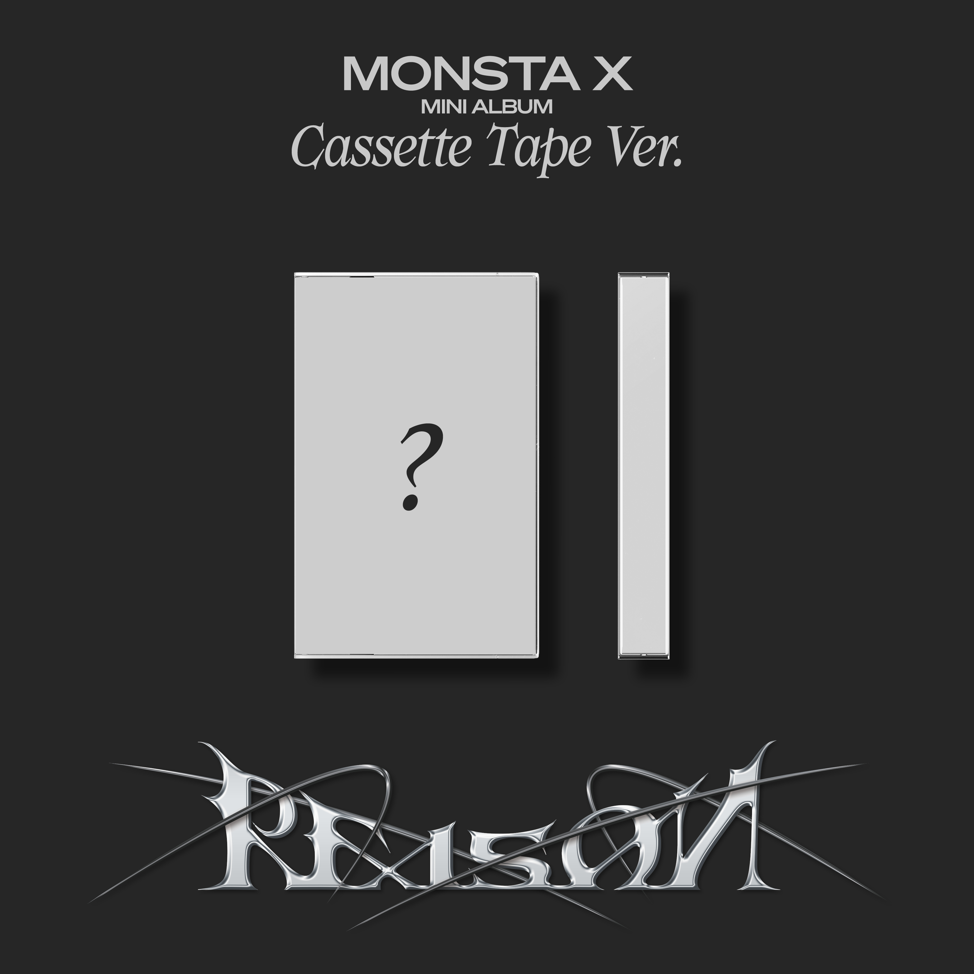 [拆卡专] *请备注微博ID MONSTA X - 12th Mini Album [REASON] (Cassette Tape Ver.)_Jooheonbar_李周宪吧