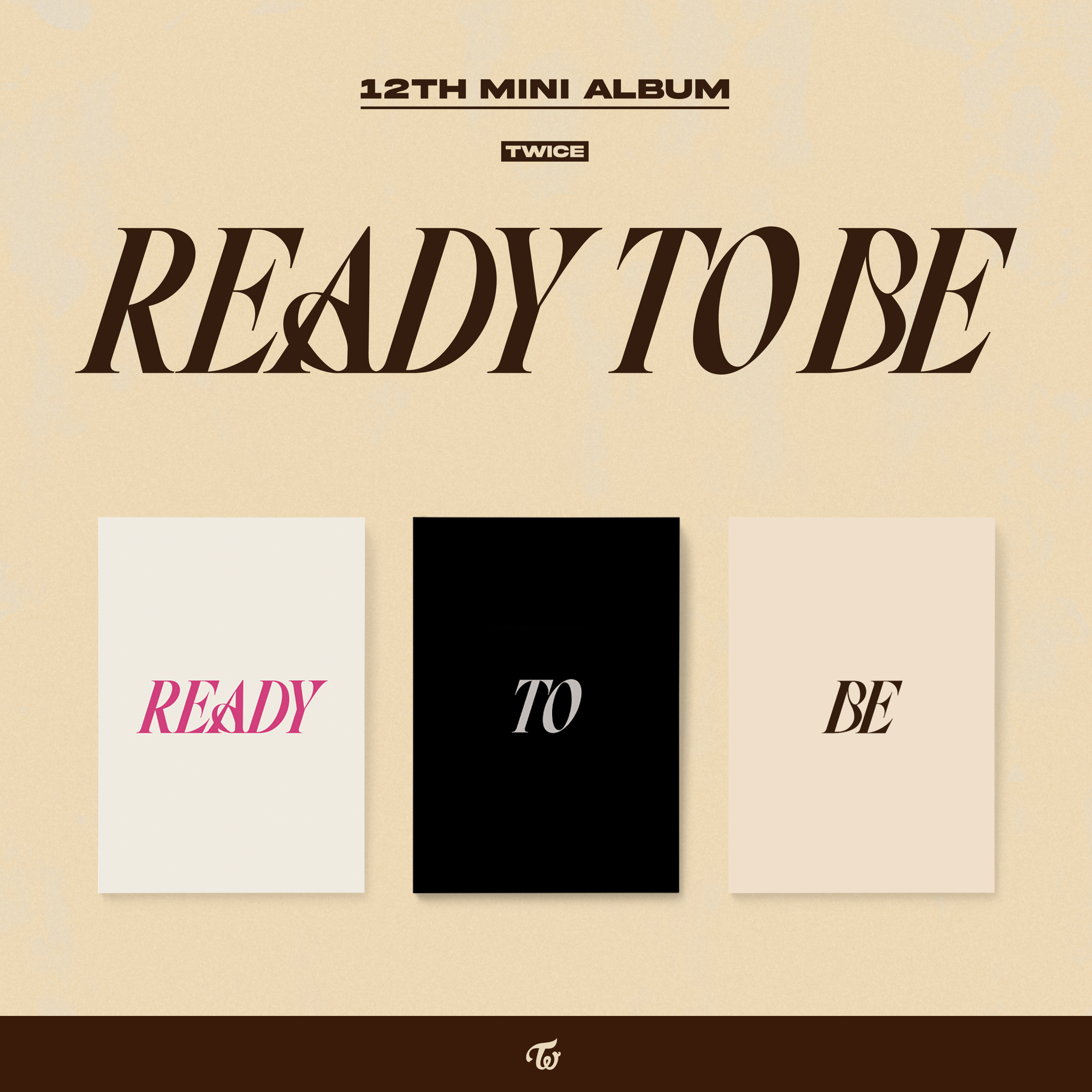 [拆卡专] TWICE - 12TH MINI ALBUM [READY TO BE] (Random Ver.)_TWICE吧官博