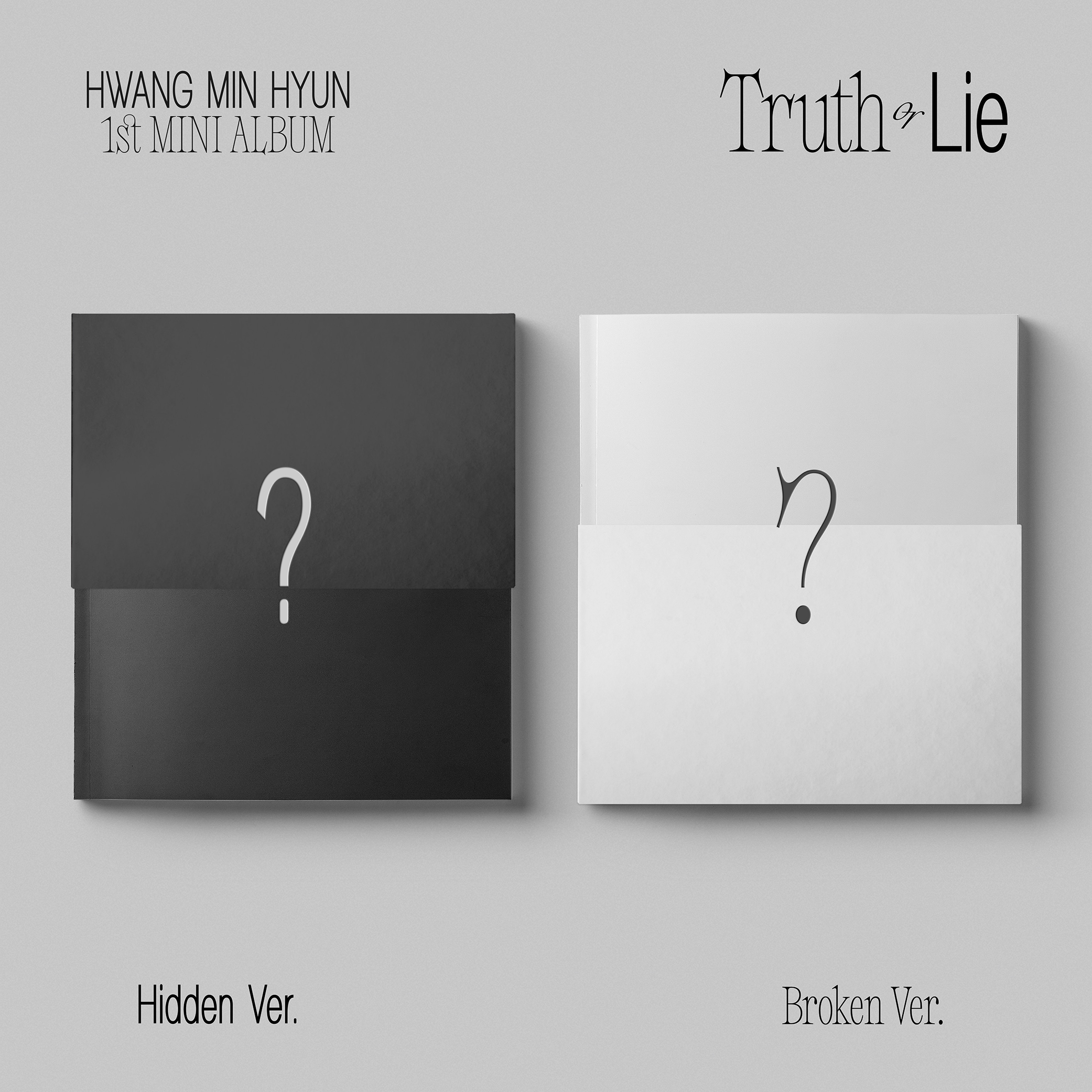 [拆卡专] HWANG MIN HYUN - 1st MINI ALBUM [Truth or Lie] _黄旼炫观星台Observatory89