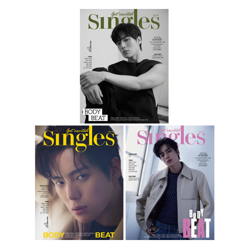 [全款] Singles 2023.04 (封面 : MINHYUK / 内页 : YOUNGJAE, JAE YOON, Cha Hak Yeon)_MinHyuk李玟赫_鲸绽