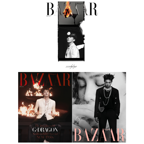 [全款] HARPER`S BAZAAR 2023.04 (Cover : G-DRAGON / Content : G-DRAGON 14p)_0818PLUS权志龙个站