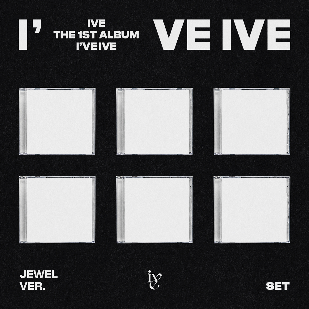 [拆卡专] IVE - 正规1辑 [I've IVE] (Jewel Ver.) (限量版) (随机版本)_安宥真吧