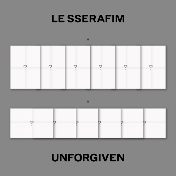 [拆卡专 第二批 截止至5.8 早7点] LE SSERAFIM - 1st Studio Album [UNFORGIVEN] (Weverse Albums ver.)_洪恩採_RubyPrincess