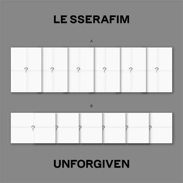 [拆卡专] LE SSERAFIM - 1st Studio Album [UNFORGIVEN] (Weverse Albums ver.)_洪恩採_RubyPrincess