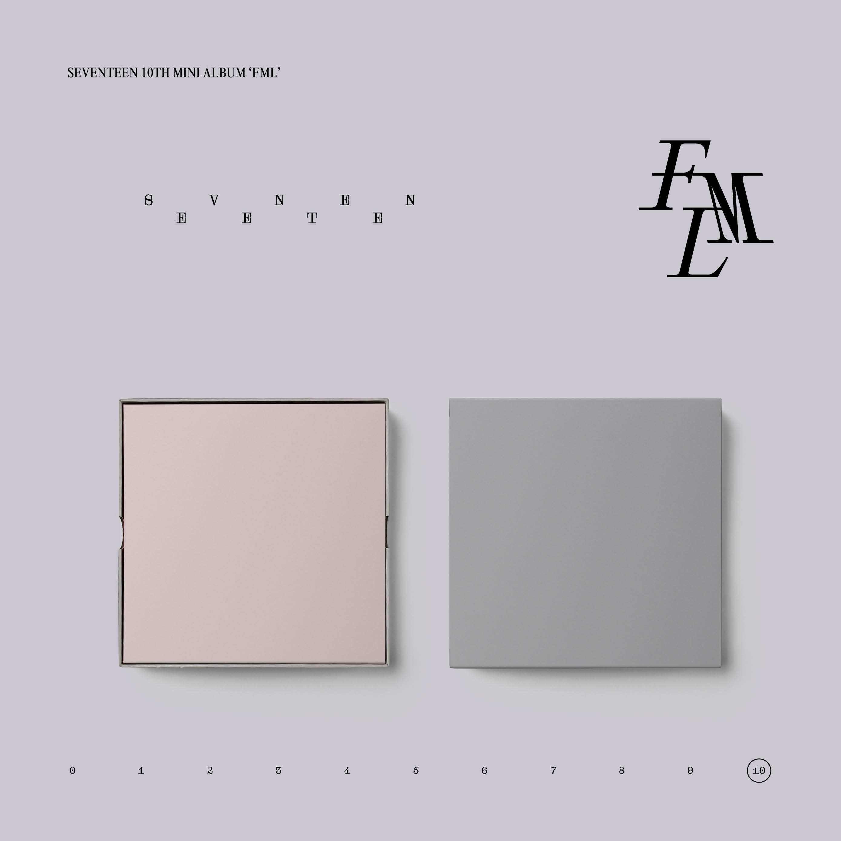 [拆卡专 第二批 截止至4.30早7点] SEVENTEEN - 10th Mini Album [FML] (CARAT Ver.)_崔胜澈_SCoupsBar