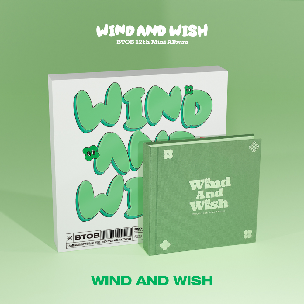 [全款 裸专] [2CD 套装] BTOB - 迷你12辑 [WIND AND WISH] (WIND Ver. + WISH Ver.)_Trumpet_sea_BTOB