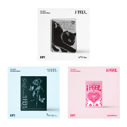[全款 裸专] (G)I-DLE - 6th Mini Album [I feel]_ShuHua_叶舒华中文首站