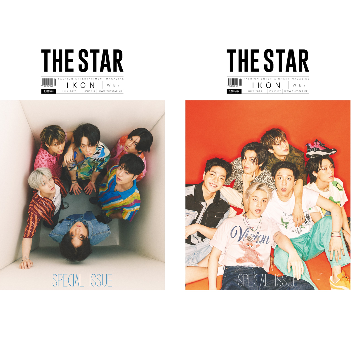 [全款] THE STAR 2023.07 (封面 : iKON / 内页 : iKON 30p) _Light3_金振焕个站