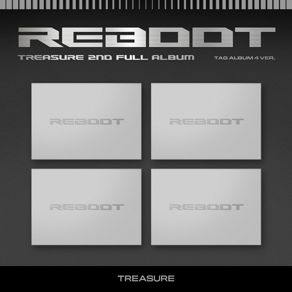 [拆卡专] [Ktown4u Special Gift] TREASURE - 2ND FULL ALBUM [REBOOT] YG TAG ALBUM (随机版本)_ASAHI吧官博