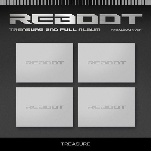 [拆卡专] [Ktown4u Special Gift] TREASURE - 2ND FULL ALBUM [REBOOT] YG TAG ALBUM (随机版本)_金道荣精灵站_DoyoungBless