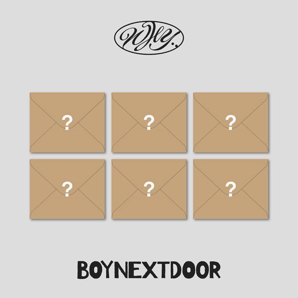 [拆卡专 第二批 截止至9.10早7点 *默认明宰铉特典卡] BOYNEXTDOOR - 1st EP [WHY..] (LETTER ver.) _Jaehyun吧_OceanWave 