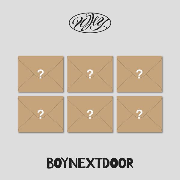 [拆卡专 第二批 截止至9.10早7点 *默认云鹤特典卡] BOYNEXTDOOR - 1st EP [WHY..] (LETTER ver.) _金云鹤_WoonHakDiary