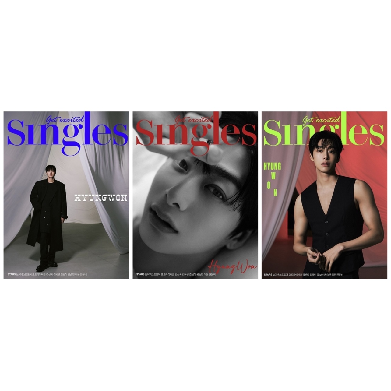[全款] Singles 2023.09 (封面 : HYUNGWON)_蔡亨源H·ONE_115Pulse 