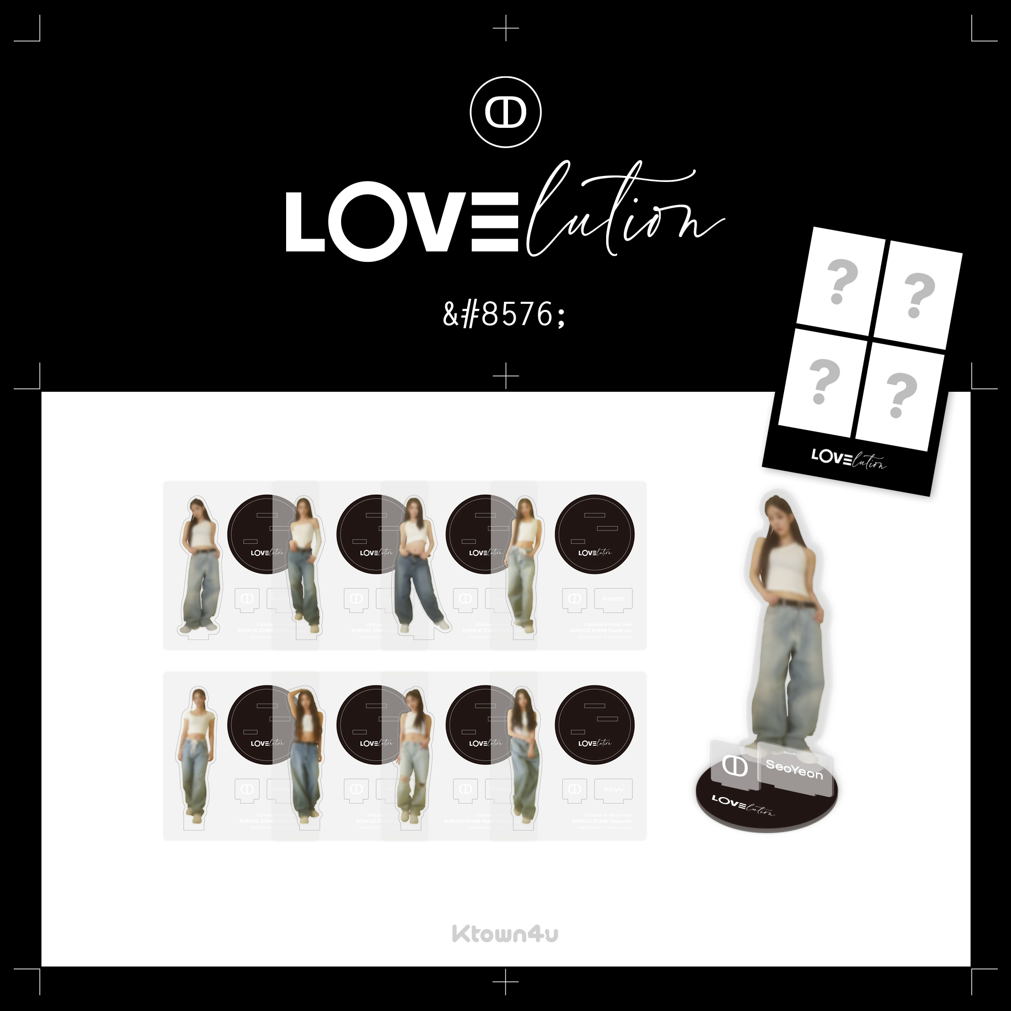 [全款] tripleS - ACRYLIC STAND [LOVElution]_7站联合