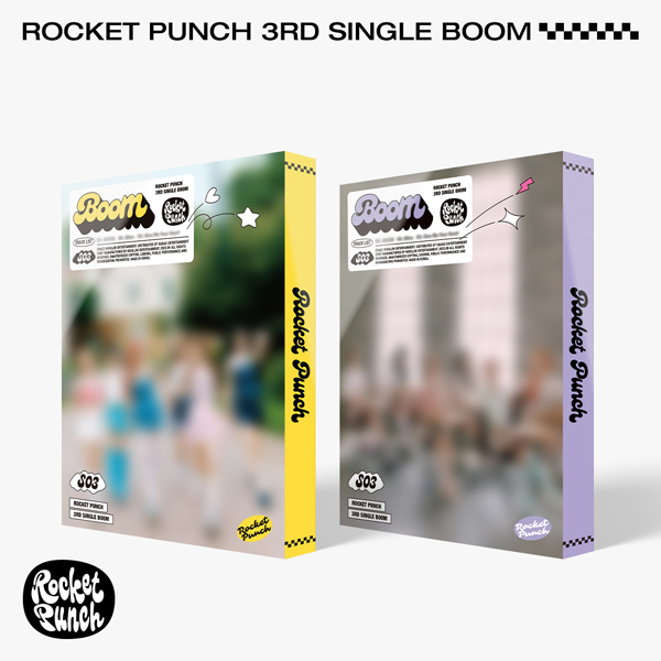[全款 裸专 第二批 截止至9.12早7点] Rocket Punch - 单曲3辑 [BOOM] _RocketPunch五站联合