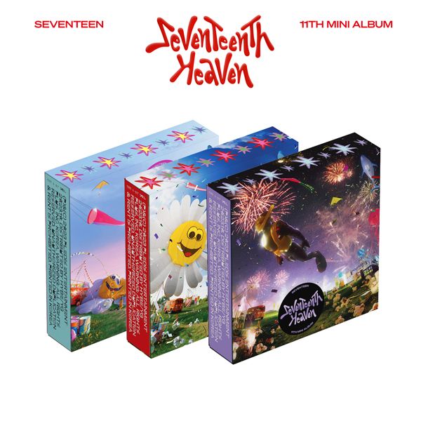 [拆卡专] [Ktown4u Special Gift] SEVENTEEN - 11th Mini Album [SEVENTEENTH HEAVEN] (Random Ver.)_SEVENTEEN_BunchGrass束草