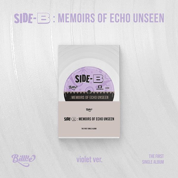 [新专不拆卡 粉丝团发货] [Ktown4u Special Gift] Billlie - the first single album [side-B : memoirs of echo unseen] ] (POCA) (violet ver.)_女团粉子交流站
