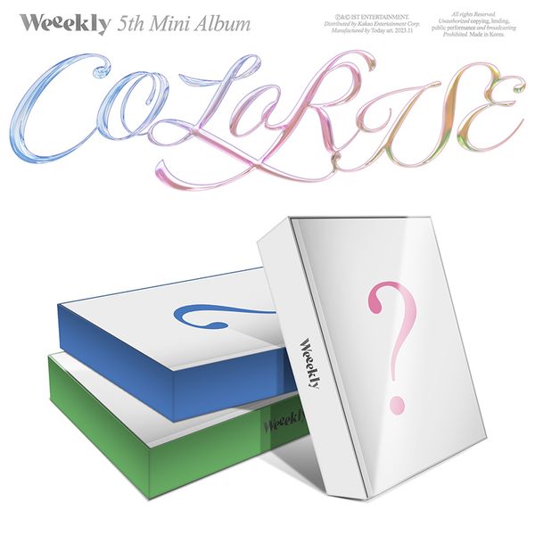 [全款 裸专 第二批(截止至11.7早8点)]  Weeekly - 5th Mini Album [ColoRise]_两站联合