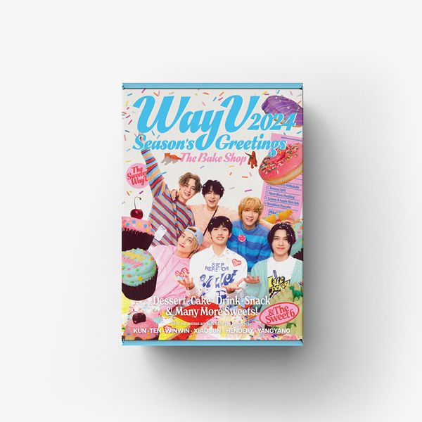 [全款][台历+专辑] [套装] [Ktown4u Special Gift] [WayV] 2024 SEASON'S GREETINGS+WayV - The 2nd Album [On My Youth] (Photobook Ver.)_扑叽岛_TenKun_Island