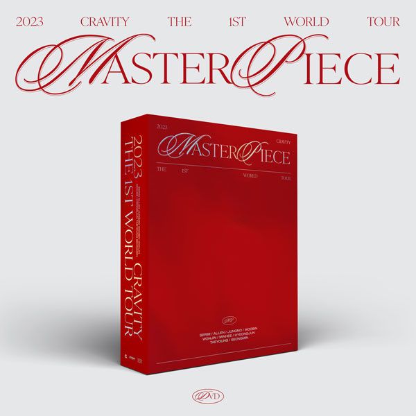 [全新寄回 不拆卡 备注指定] [Ktown4u Special Gift] CRAVITY - 2023 CRAVITY THE 1ST WORLD TOUR [MASTERPIECE] (DVD)_具廷谟中文首站_KooJungMoCN 