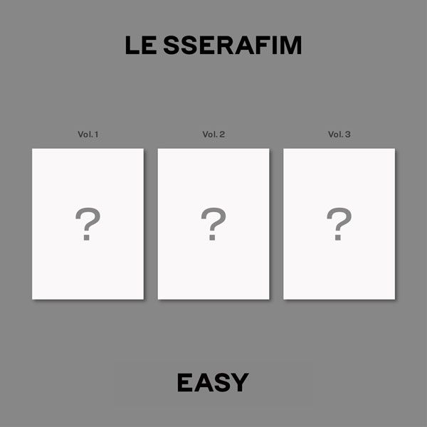[拆卡专] [Ktown4u特典赠送] *特典卡指定允真 LE SSERAFIM - 3rd Mini Album [EASY] (Random Ver.)_ 许允真·Palpitate