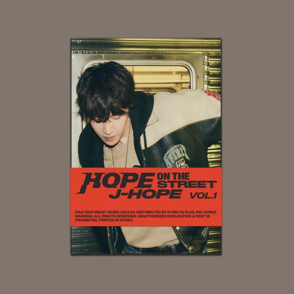 [拆卡专]  j-hope - Special Album [HOPE ON THE STREET VOL.1] (Weverse Albums ver.)_百度JHOPE郑号锡吧