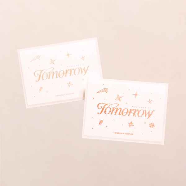 [拆卡专] TOMORROW X TOGETHER (TXT) - 6th Mini Album [minisode 3: TOMORROW] (Weverse Albums ver.) _崔秀彬_OurHomeSOOBIN