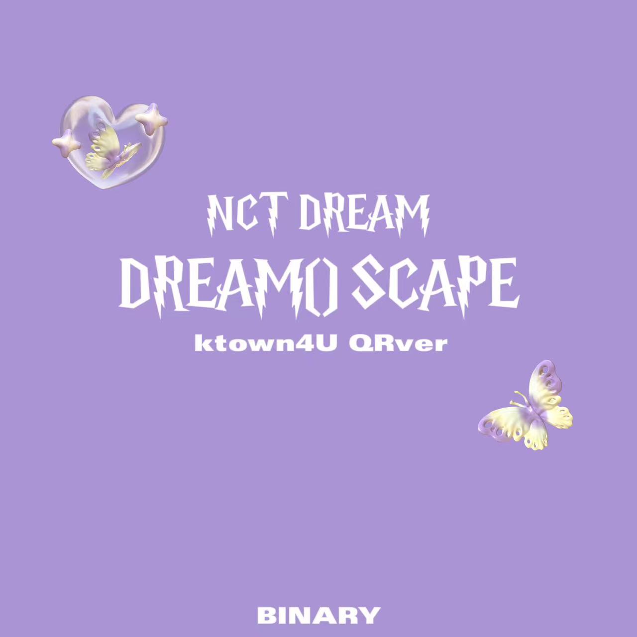 [全款 裸专] NCT DREAM - [DREAM( )SCAPE] (QR Ver.) (Smart Album)_Binary_诺民博物志