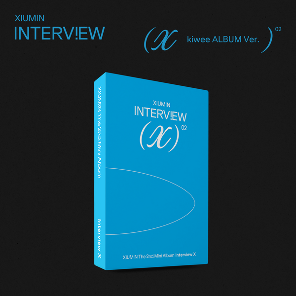 [拆卡专] [Ktown4u Special Gift] XIUMIN - 2nd Mini Album [Interview X] (kiwee ALBUM Ver.) (Platform album)_金珉锡吧