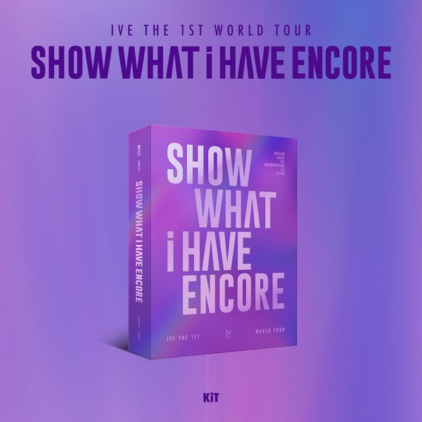 [新商品不拆卡 粉丝团发货 备注特典成员] IVE - THE 1ST WORLD TOUR [SHOW WHAT I HAVE ENCORE] KiT VIDEO _圆栗食堂_CherryAndCheez