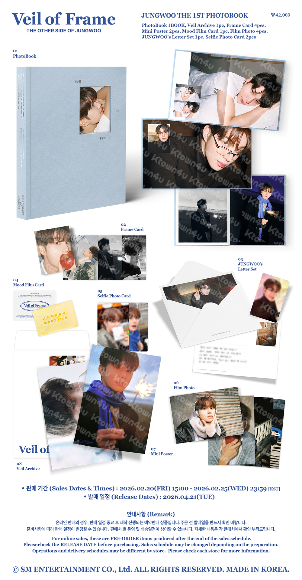 jp.ktown4u.com : event detail_JUNGWOO PHOTOBOOK