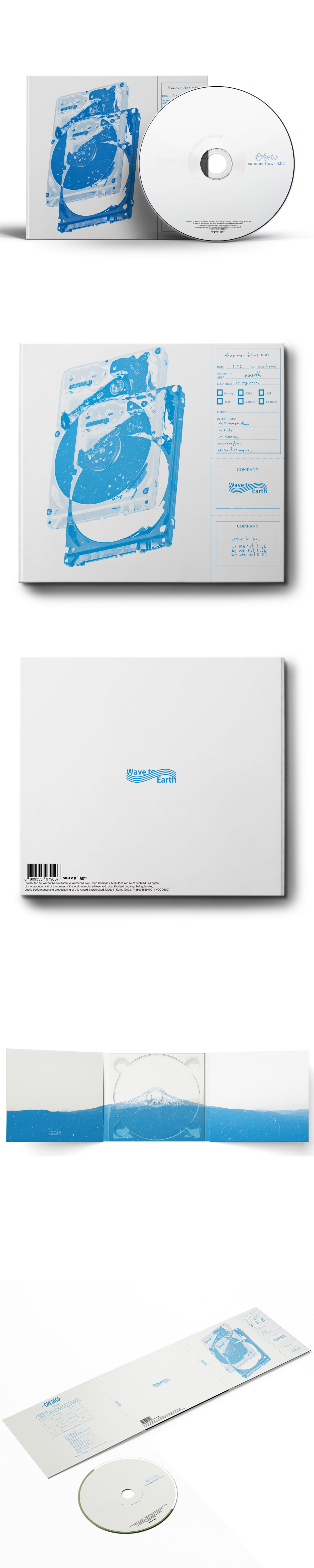 ktown4u.com : wave to earth - [summer flows 0.02] (Reissue)