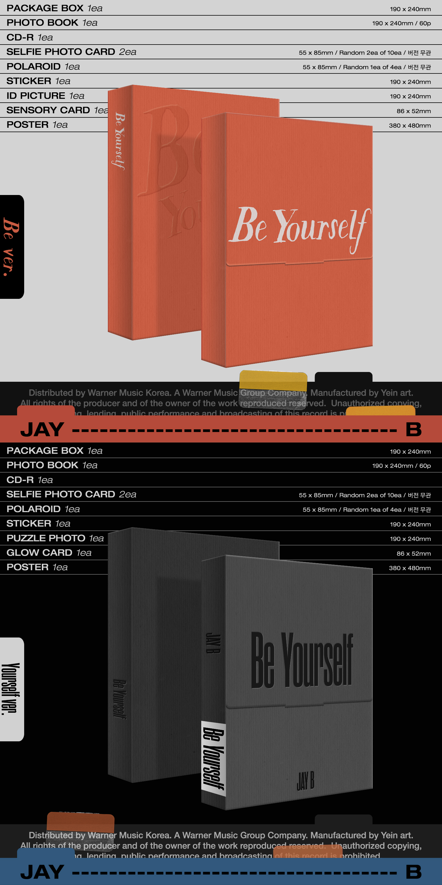 ktown4u.com : [GOT7 ALBUM] [2CD SET] JAY B - 2ND EP ALBUM [Be