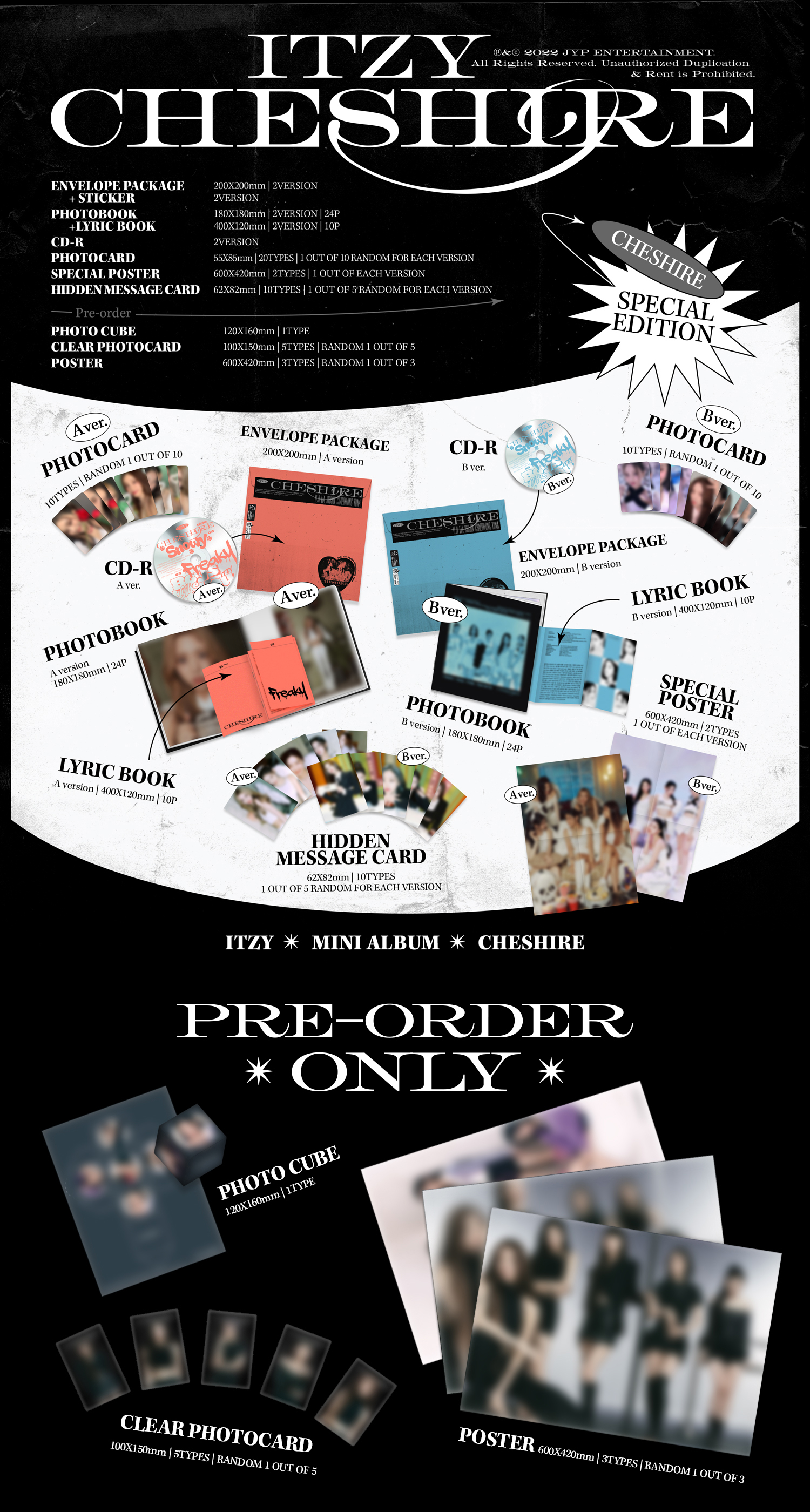 ktown4u.com : ITZY - [CHESHIRE] SPECIAL EDITION (Special Ver
