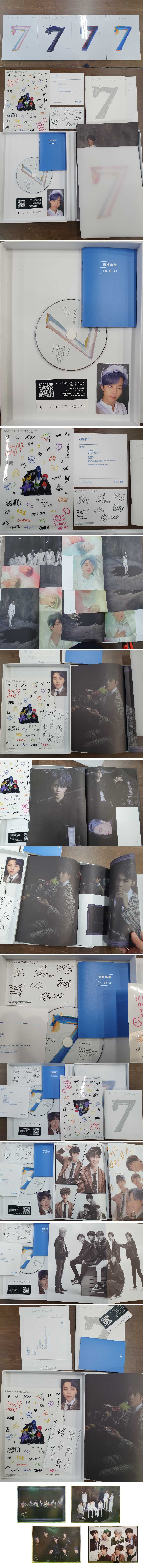 BTS [MAP Of THE SOUL:7] Album RANDOM CD+Photo Book+Lyric+Book+2  Card+Sticker+etc