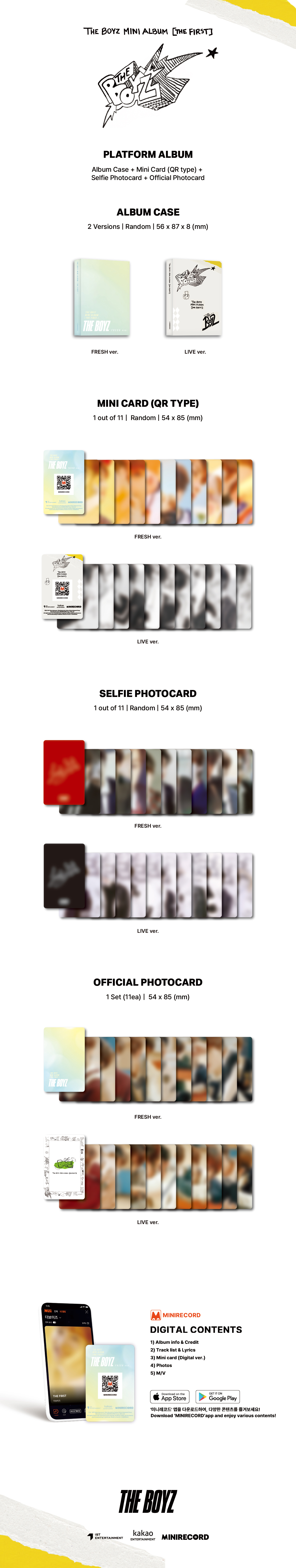 ktown4u.com : THE BOYZ - 1st Mini Album [The First] (Platform Ver