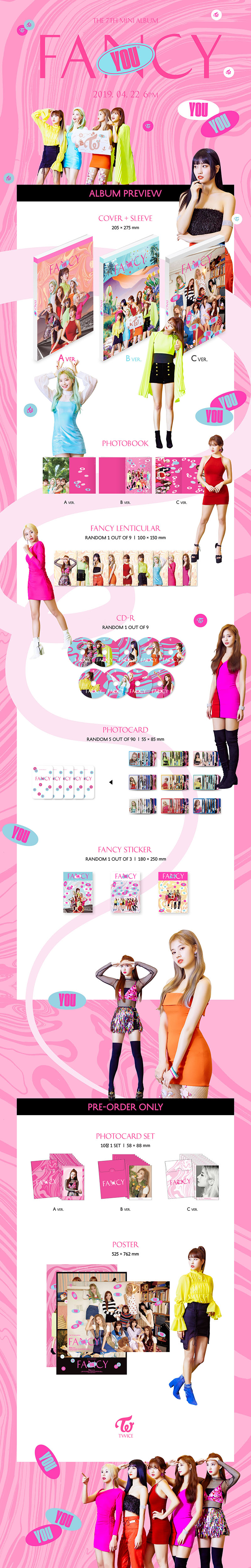 ktown4u.com : TWICE - Mini Album Vol.7 [FANCY YOU] (A Ver.)